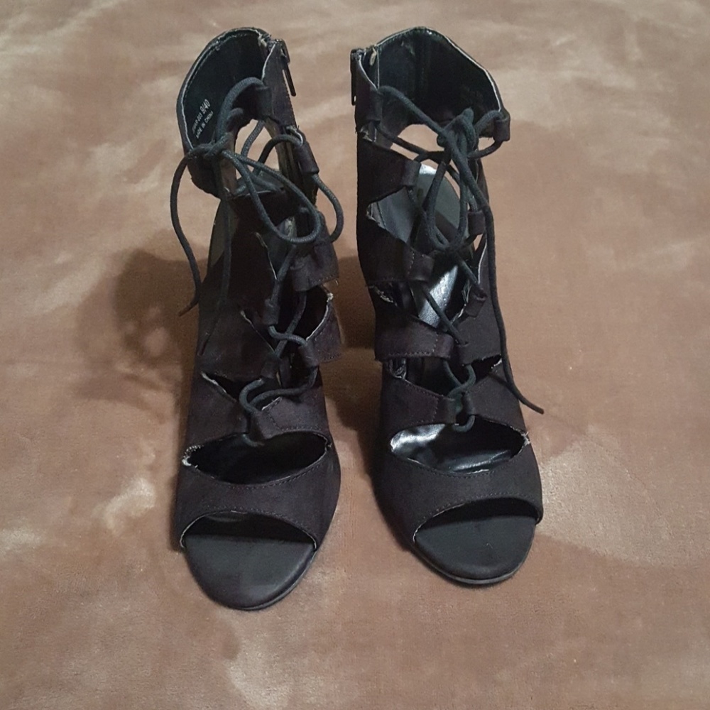 Lace up heels